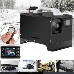 12V 8KW Diesel Air Heater Kit with LCD Display & Remote Control - SportZone.co.nz