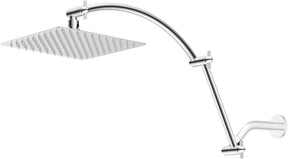 20" Showerhead with 10" Rainfall Showerhead - SportZone.co.nz