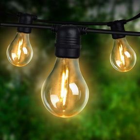 23m LED Festoon String Lights Outdoor Christmas Decorations Wedding Garden Party - SportZone.co.nz