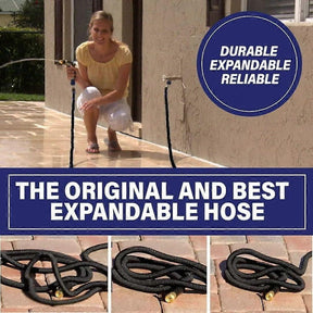 25ft Garden Hose - Lightweight Flexible Water Hose 5m-15m Range - SportZone.co.nz