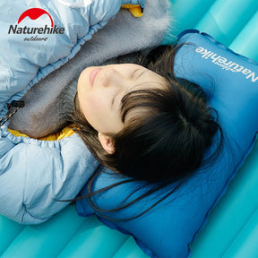 Naturehike Self-Inflating Pillow: your compact, ultralight solution for outdoor comfort on the go!