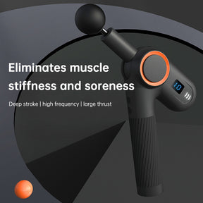 900-turn fascial gun USB charging massage angle rotatable full body muscle massage machine gun