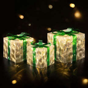 3 PCS Christmas Lights 70 LED Fairy Light Gift Box Jingle Jollys - SportZone.co.nz