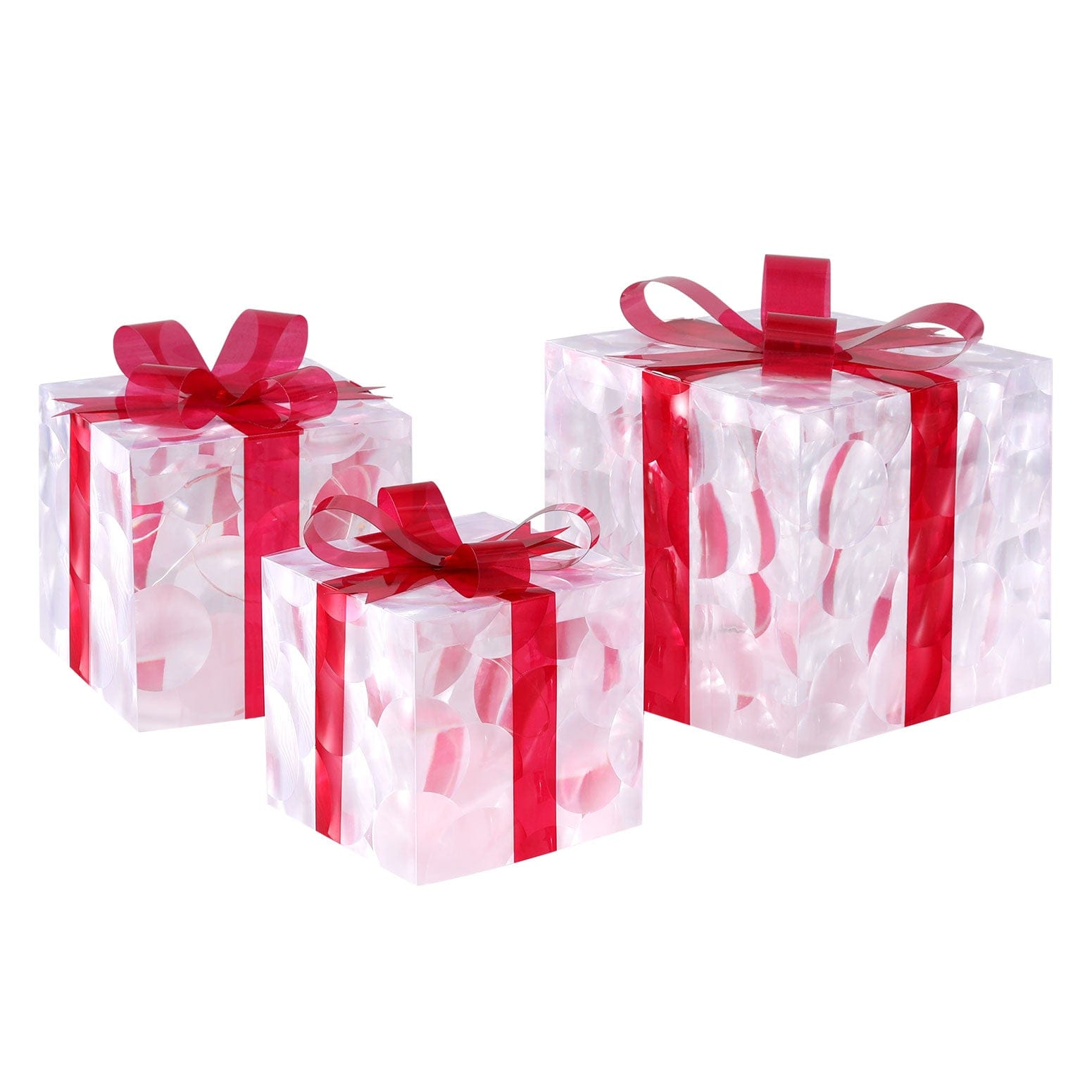 3 PCS Christmas Lights 70 LED Fairy Light Gift Box Jingle Jollys - SportZone.co.nz
