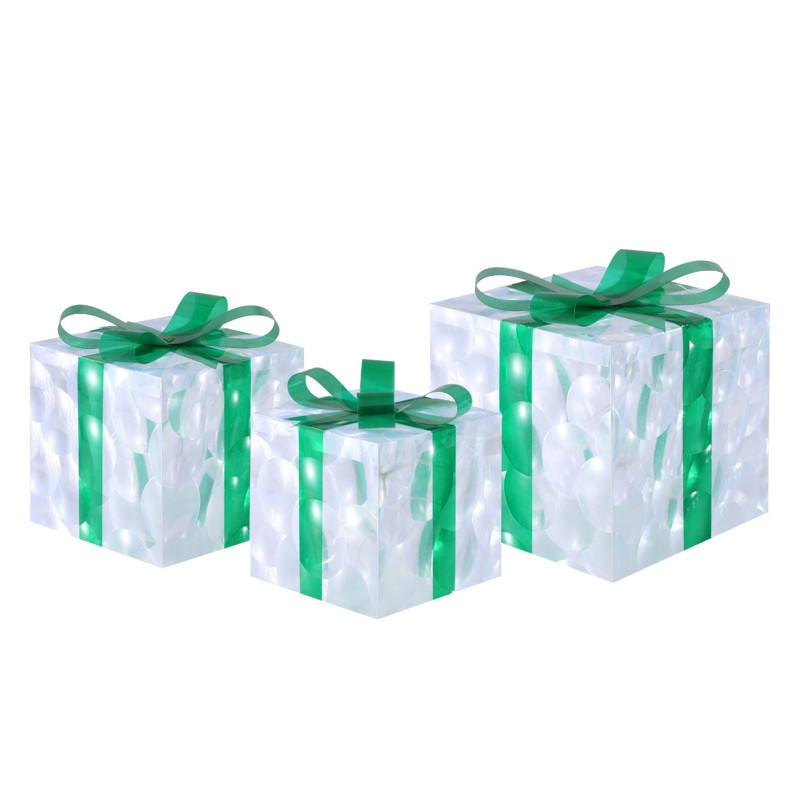 3 PCS Christmas Lights 70 LED Fairy Light Gift Box Jingle Jollys - SportZone.co.nz
