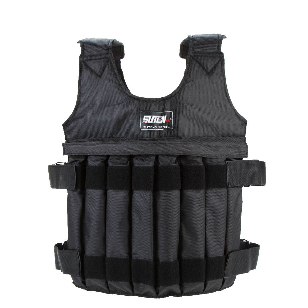 SUTEN Weighted Vest: Boost Your Workout. Adjustable and Comfortable for Boxing and Fitness.