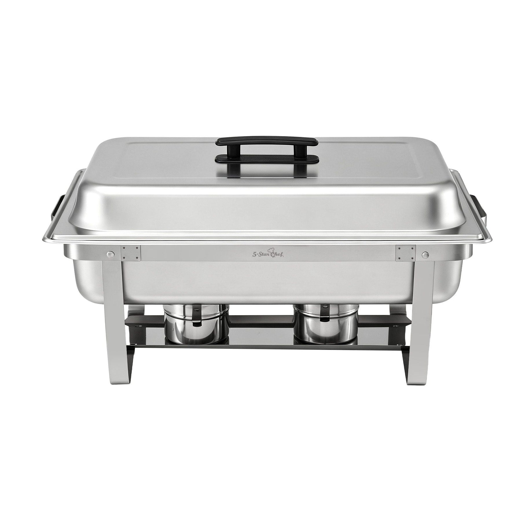 5-Star Chef Chafing Dish 9L 1-Pan Buffet Warmer Food Warmer Catering Server - SportZone.co.nz