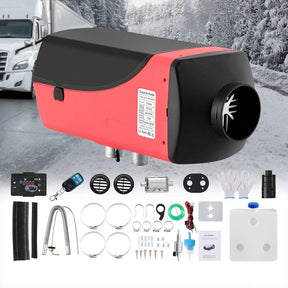 5KW Portable Diesel Air Heater Remote Control LCD Display Quick Heat Car RV Bus Boat - SportZone.co.nz