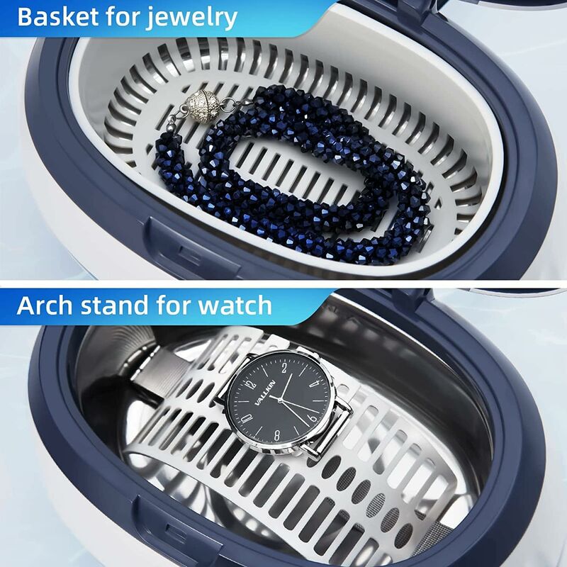 600ml Ultrasonic Cleaner 40kHz – Jewellery, Glasses & Watch Cleaning Machine - SportZone.co.nz