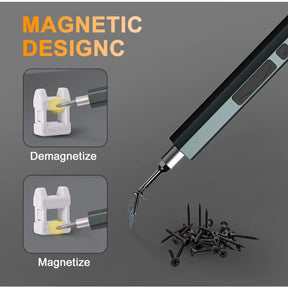 66 - in - 1 Cordless Electric Precision Screwdriver Kit with LED Ligh - SportZone.co.nz