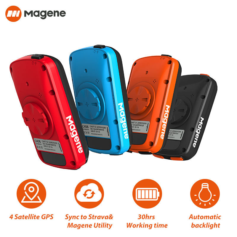 Magene McKim C406 Bicycle GPS Computer Bike Computer Speed Odometer ANT+