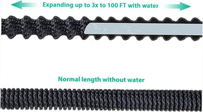 75FT Expandable Garden Hose NZ – 8 Spray Modes, Flexible Water Hose with Shut - Off Valve - SportZone.co.nz