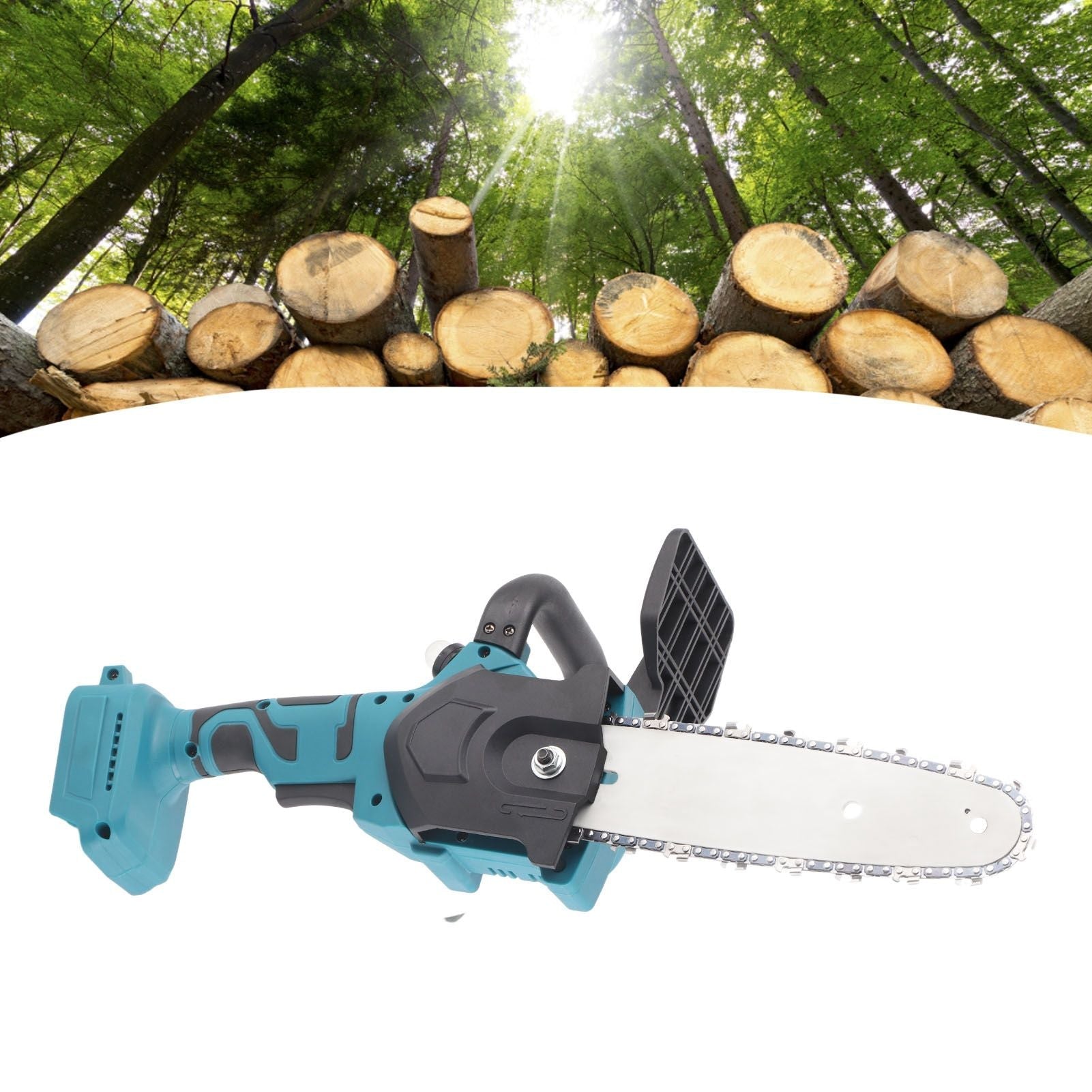 8" Cordless Handheld Chainsaw 800W Bare Tool - SportZone.co.nz