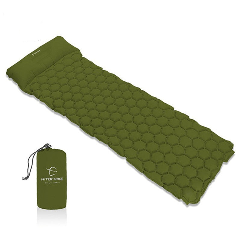 Hitorhike Inflatable Sleeping Pad with Pillow - The Ultimate Camping Mat