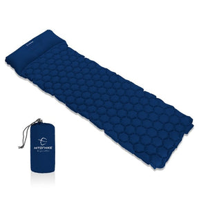Elevate Outdoor Comfort: Hitorhike Inflatable Sleeping Pad with Pillow - The Ultimate Camping Mat