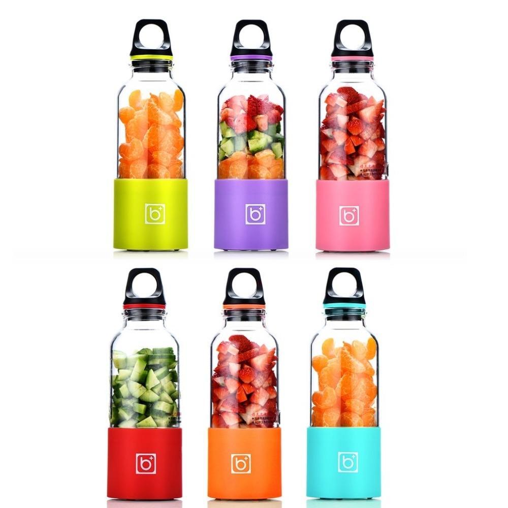 USB Rechargeable Mini Electric Juicer for On-the-Go Fresh Fruit Bliss
