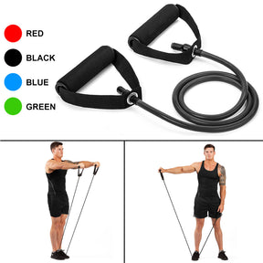 120cm Elastic Yoga Resistance Bands for Fitness Workouts