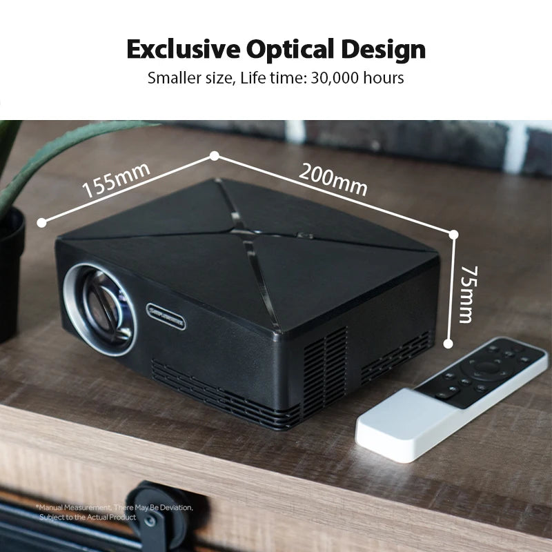 Home Cinema Experience with the AUN MINI Projector C80 UP