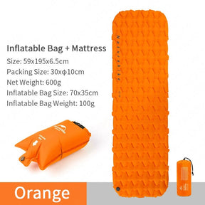 Naturehike Inflatable Camping Mat: Ultralight, Portable, and Perfect for Sleeping Comfort Under the Stars