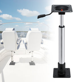Seamanship Boat Seat Pedestal 55 - 75cm Adjustable Gas Lift 360 Degrees Swivel