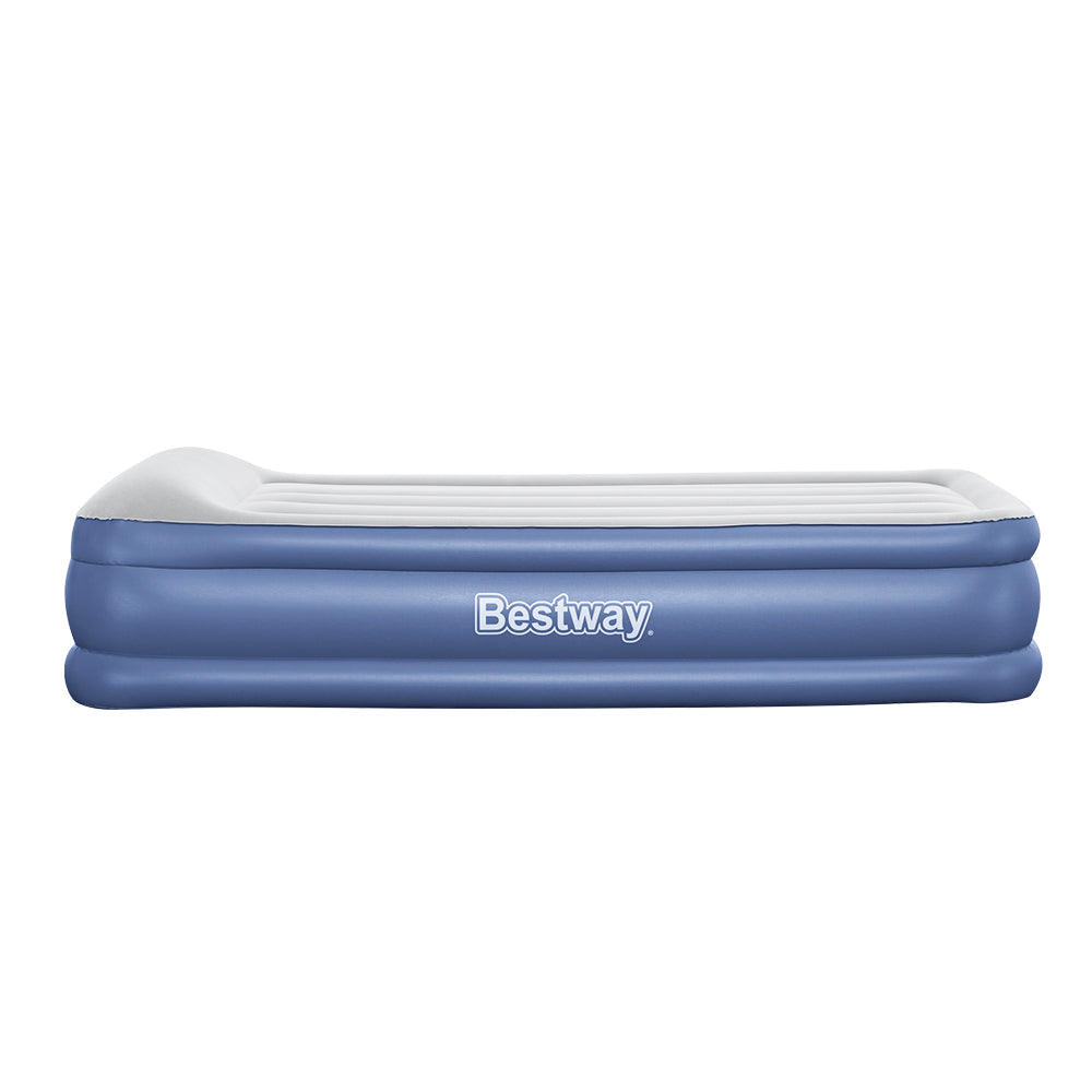 Bestway Air Mattress Inflatable Bed 46cm Airbed Single Blue