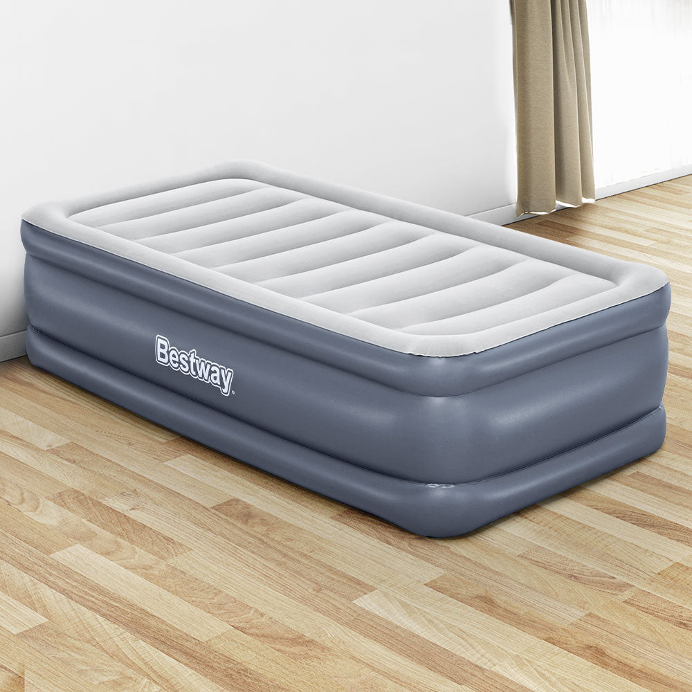 Bestway Mattress Air Bed Single Size 51CM Inflatable Camping Beds Home Outdoor