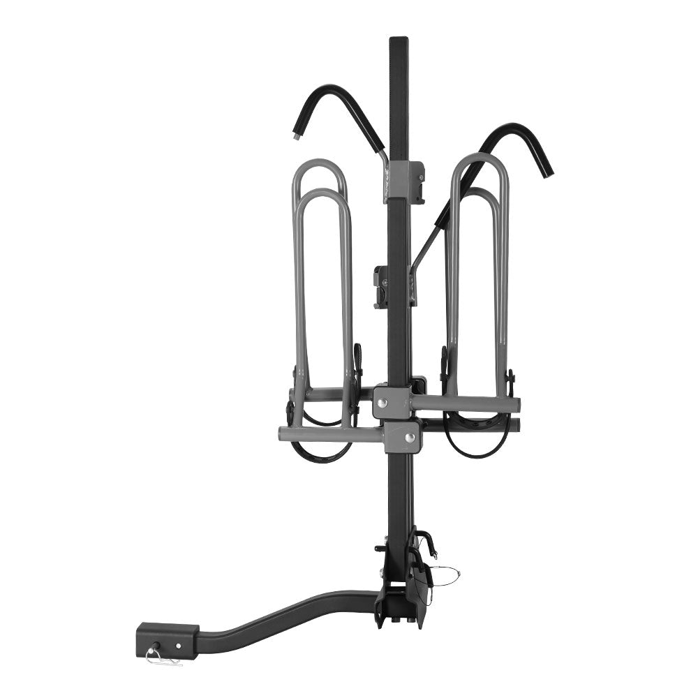 Giantz 2 Bicycle Bike Carrier Rack Car 2" Hitch Mount Platform Foldable Black