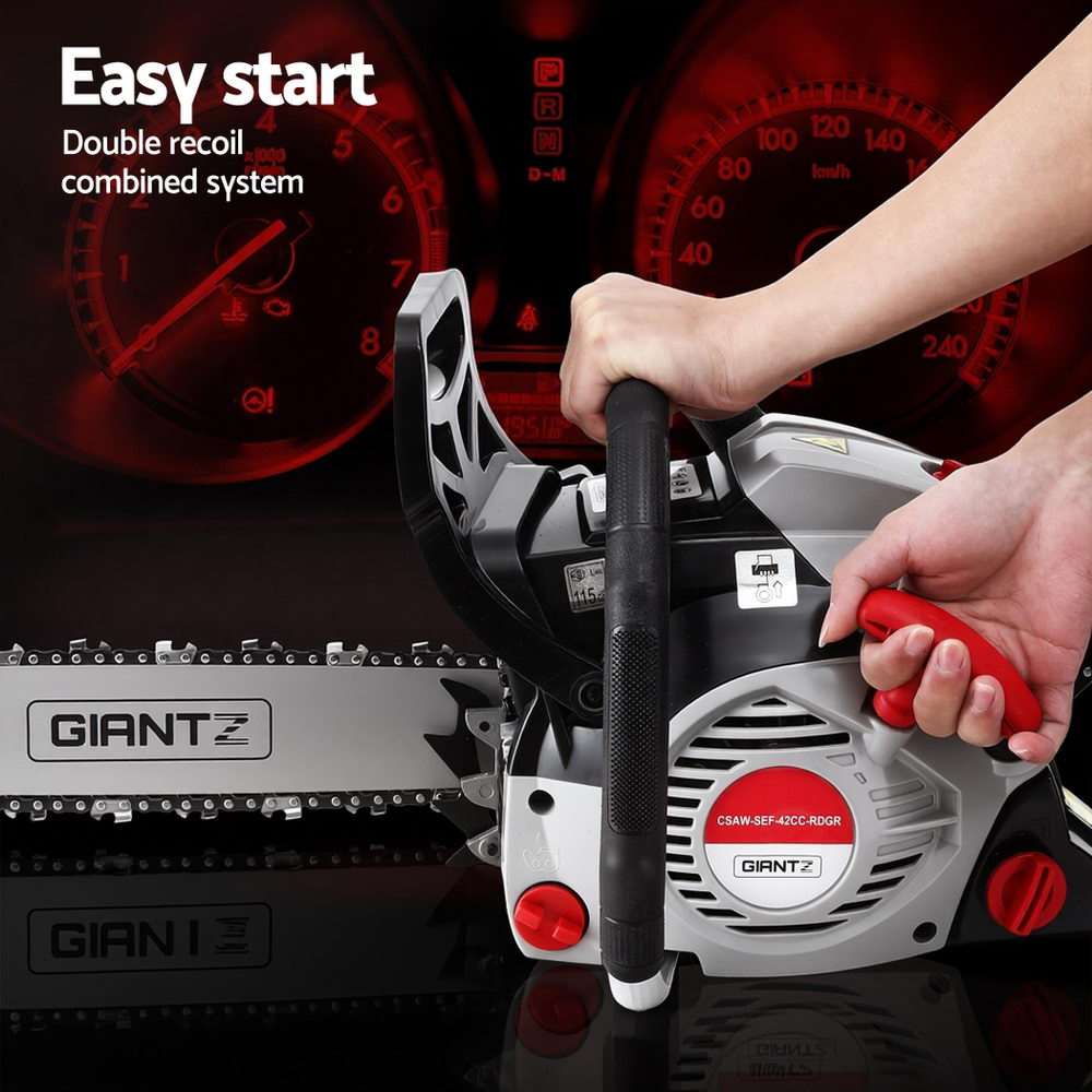 Giantz 42CC Petrol Chainsaw 16” | Powerful & Durable