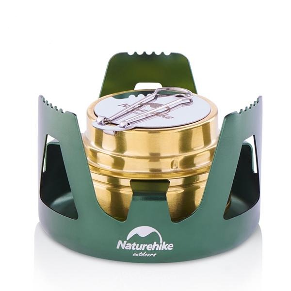 Naturhike Stainless Steel Picnic Solid Alcohol Stove: Elevate Your Camping Cuisine with Ultra-Light Precision