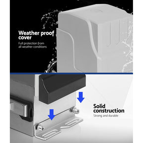 Lockmaster Automatic Sliding Gate Opener Kit 6M 1800KG