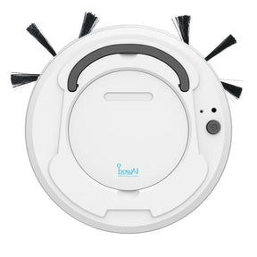 Advanced 1800 Pa 3-in-1 Robot Vacuum Cleaner with Smart Charging & Multi-Function Capabilities