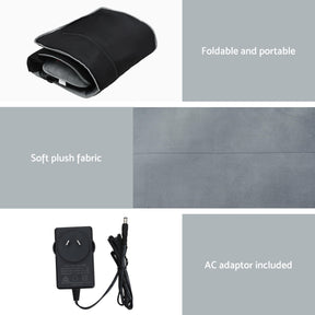 Livemor Massage Mat 10-nodes Vibration Heating Massage Cushion