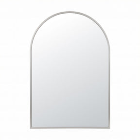 Embellir 61x41cm Silver Arch Wall Mirror