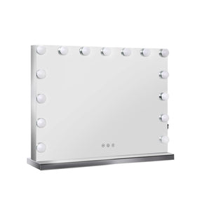 Embellir Makeup Mirror 58x46cm Hollywood Vanity with LED Light Tabletop Wall