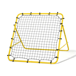 Everfit Baseball Soccer Net Rebounder Football Goal Net Sports Training Aid Yellow