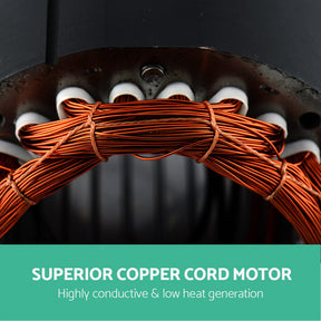 Giantz Peripheral Water Pump Garden Boiler Car Wash Auto Irrigation QB80 Yellow