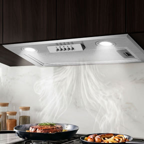 Devanti 520mm Range Hood 52cm Rangehood Stainless Steel