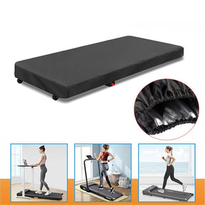 Treadmill Cover, Waterproof and Dustproof Walking Pad Cover Fit for Portable Folding Treadmills Home & Office UV Protection Walking Pad Treadmill Covers (Black 125*54*15CM)
