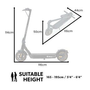 VALK Synergy 7 Electric Scooter 500W 15Ah | Adult eScooter | NZ Compliant
