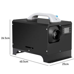 12V 8KW Diesel Air Heater Kit with LCD Display & Remote Control