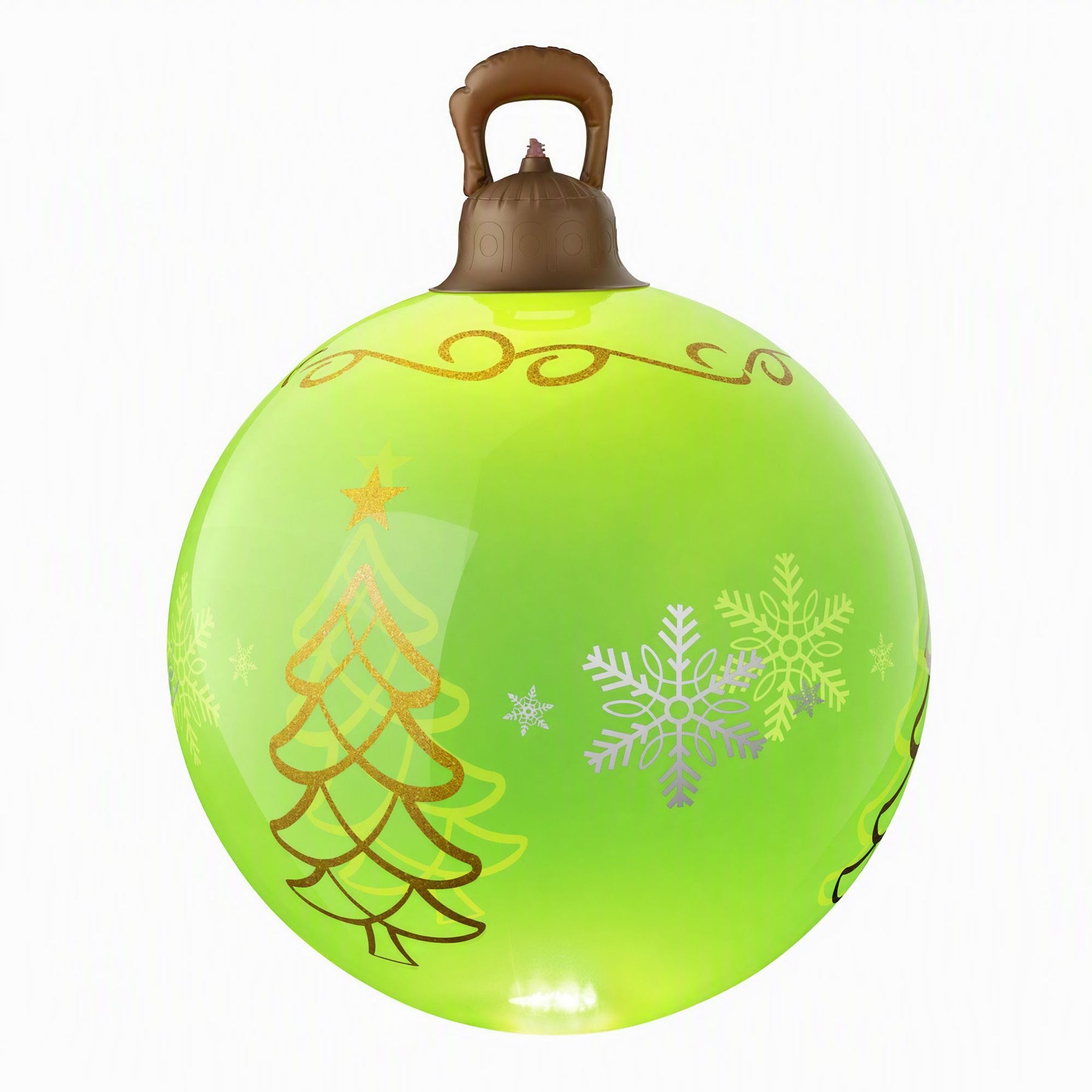 Jingle Jollys Christmas Inflatable Ball 60cm Led Illuminated Xmas Decoration