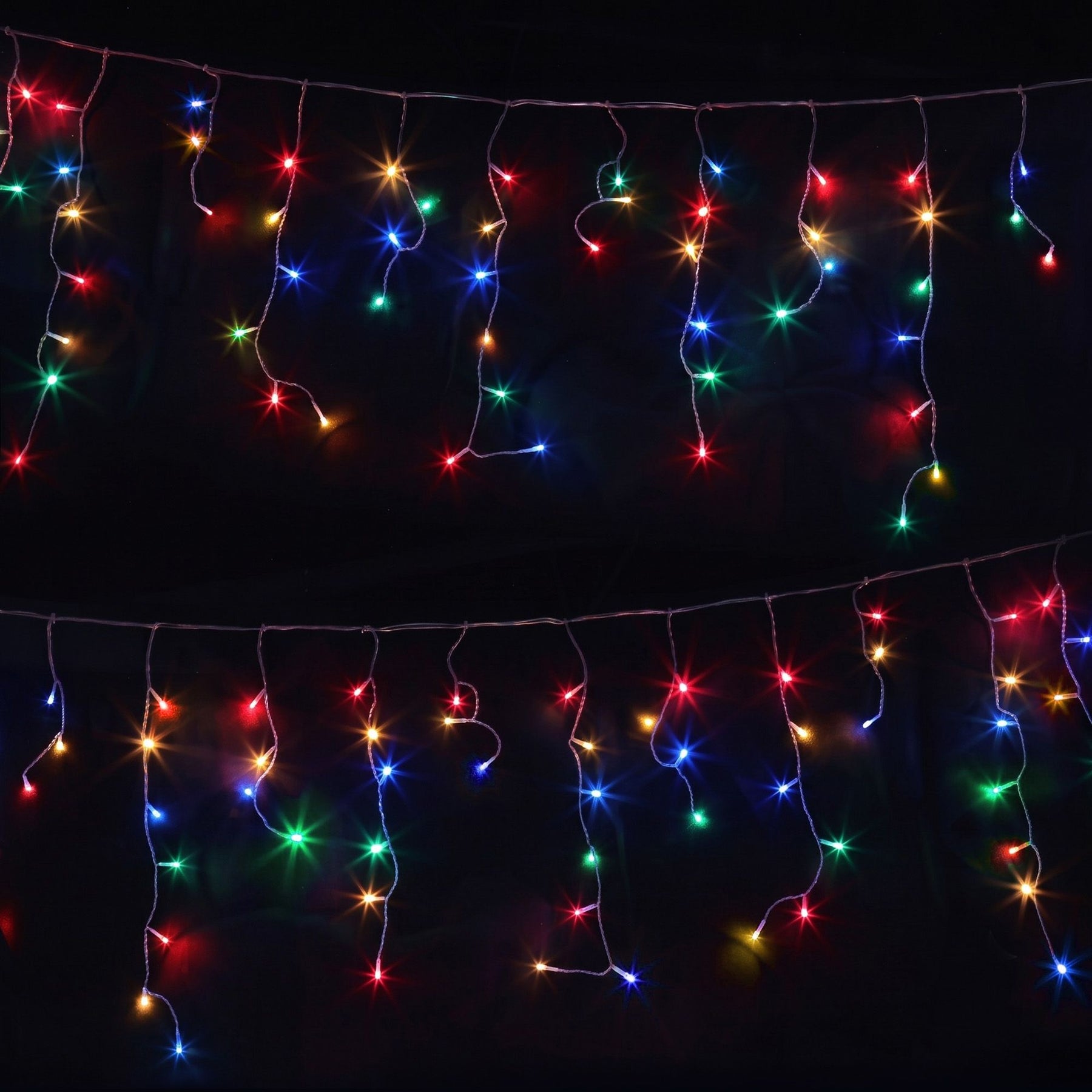 20M Christmas Lights Icicle Light 800 LED Multi-coloured Jingle Jollys