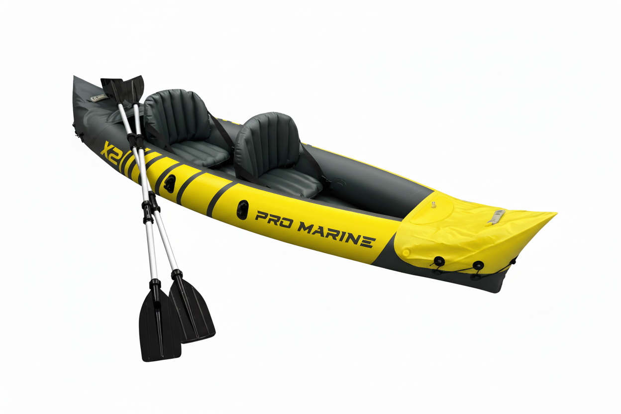 Advanced Elements Inflatable Kayak 2 Person Convertible Yellow - SportZone.co.nz