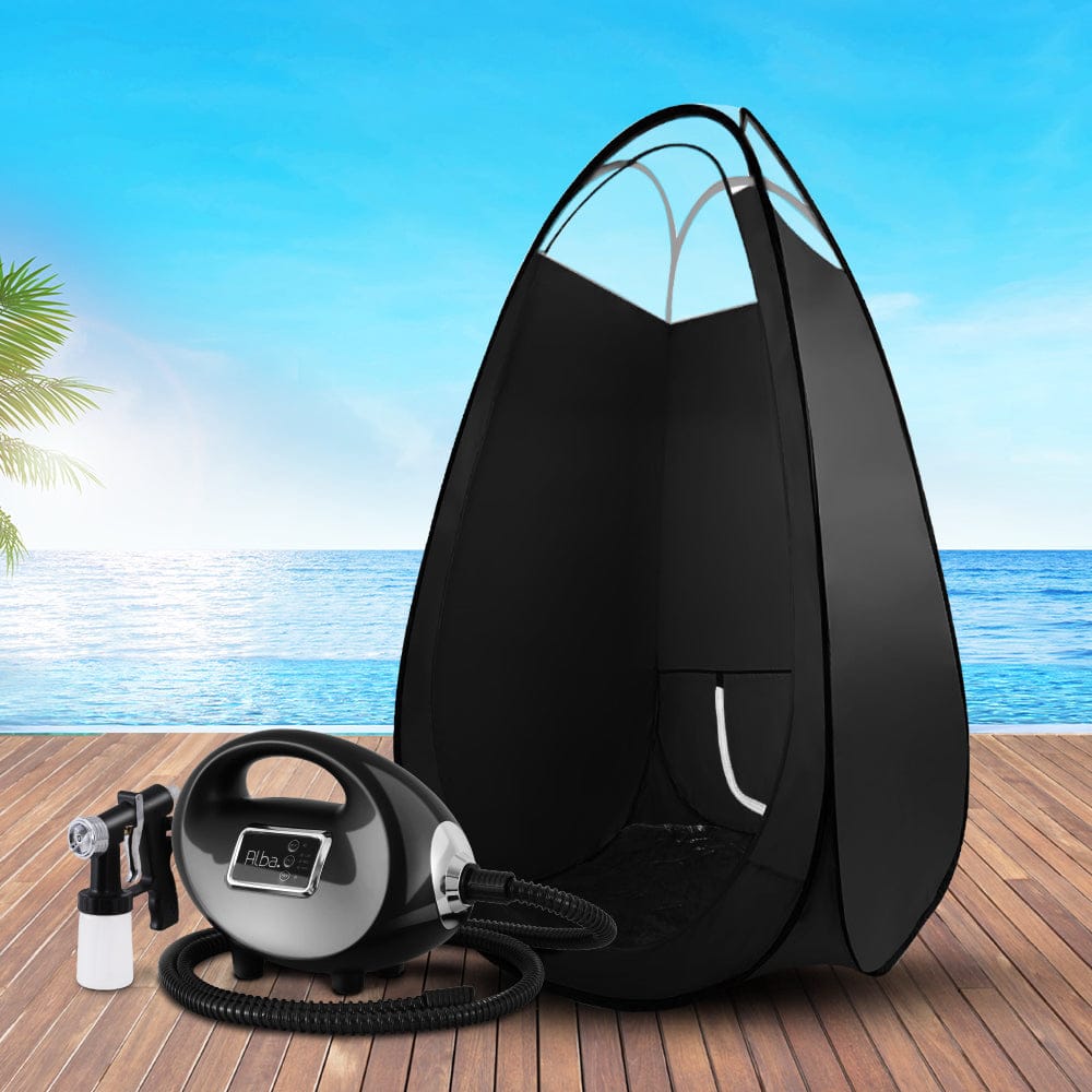 Alba. Spray Tan Machine Spray Gun Spray tent Kit HVLP System Sunless - SportZone.co.nz