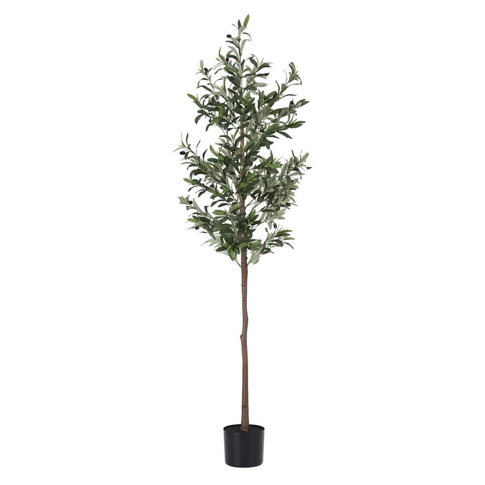Artiss 180cm Artificial Olive Tree Faux Trees Indoor Decor Artificial Plants Lifelike Plant 1.8M - SportZone.co.nz