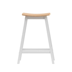 Artiss 2x Bar Stools Wooden Chairs Oak - SportZone.co.nz