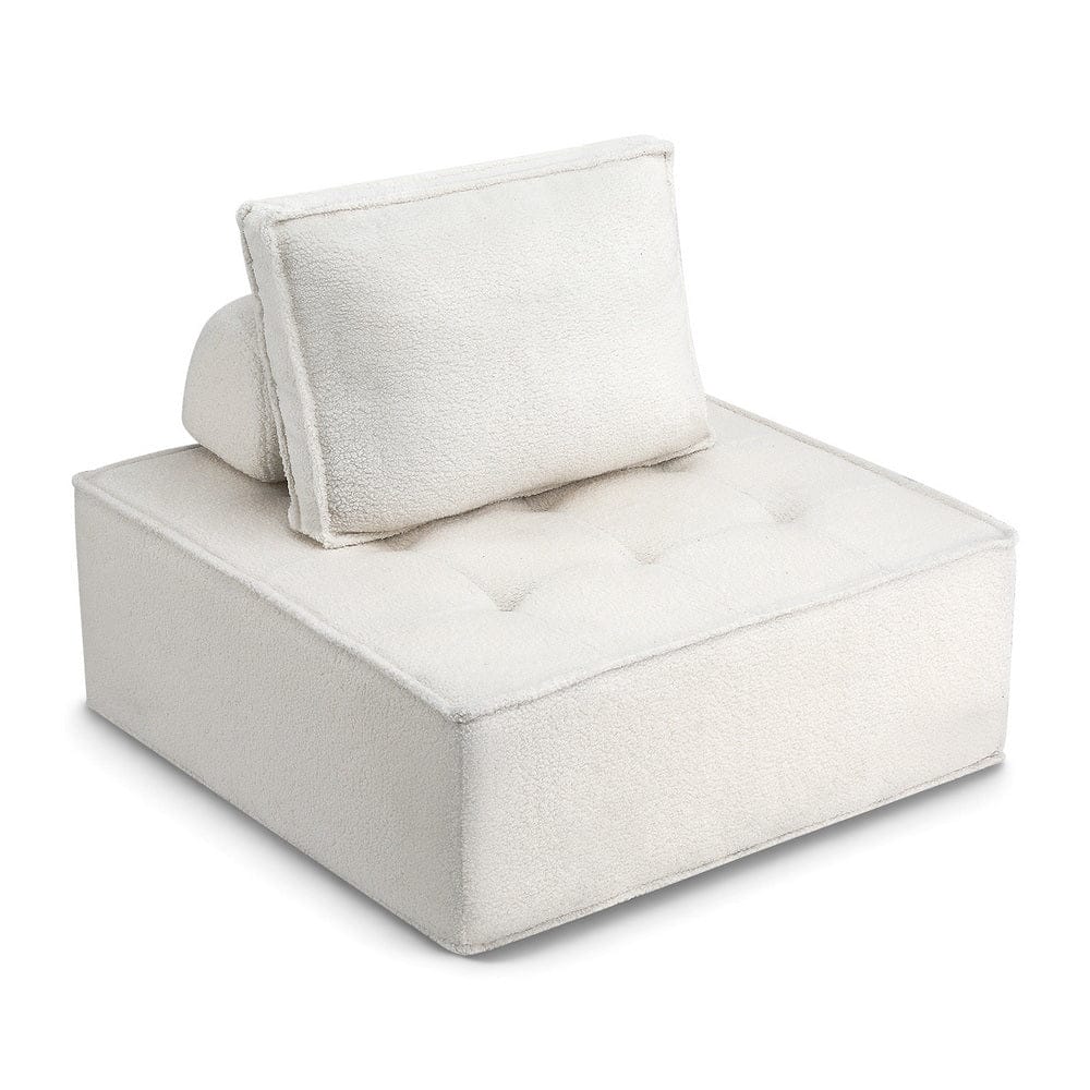 Artiss 3 Floor Sofa Lounge Chair with Pillow - SportZone.co.nz