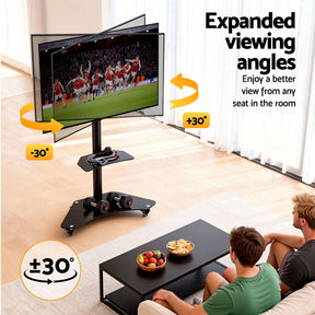 Artiss 40 - 100" TV Stand Mount Bracket Universal Adjustable Height with Wheels - SportZone.co.nz