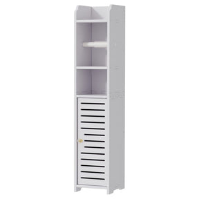 Artiss Bathroom Cabinet Toilet Roll Holder Tissue Organizer 3 Tier Floor Cabinet - SportZone.co.nz