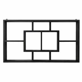 Artiss Floating Wall Shelves Bookshelf Black - SportZone.co.nz